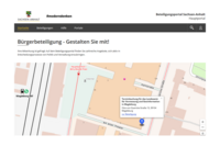 Abb. 1: Startseite Beteiligungsportal Sachsen-Anhalt (https://beteiligung.sachsen-anhalt.de/portal/hauptportal/startseite, 05.08.2025) Abb. 1: Startseite Beteiligungsportal Sachsen-Anhalt (https://beteiligung.sachsen-anhalt.de/portal/hauptportal/startseite, 05.08.2025)