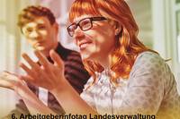 6. Arbeitgeberinfotag der Landesverwaltungen © JBA Das LVermGeo präsentiert sich in der Jugendberufsagentur Magdeburg