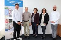 Vier Vermessungsoberinspektorenanwärter (VOIA) starten ihre Ausbildung im LVermGeo © LVermGeo ST Vier Vermessungsoberinspektorenanwärter (VOIA) starten ihre Ausbildung im LVermGeo