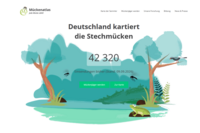 Abb. 1: Startseite Mückenatlas (https://mueckenatlas.com/, 11.09.2026) Abb. 1: Startseite Mückenatlas (https://mueckenatlas.com/, 11.09.2026)