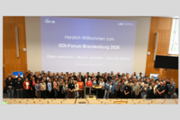 Abb. 1: GDI-Forum Brandenburg 2026, © LGB Abb. 1: GDI-Forum Brandenburg 2026, © LGB