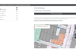 Abb. 3: Onlinedienst - Leistungen der Vermessungs- und Geoinformationsverwaltung Sachsen-Anhalt (https://geodatenportal.sachsen-anhalt.de/gfds/de/onlinedienst-vermessungsantrag.html, 19.06.2024)