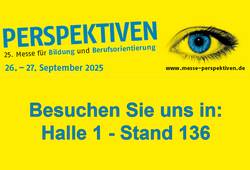 Das LVermGeo präsentiert Ausbildungsangebote auf der Messe Perspektiven vom 26.-27.09.2025