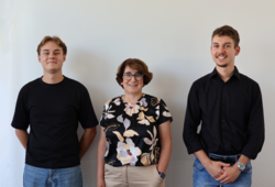 Von links nach rechts: Herr Falke, Frau Jäger-Bredenfeld, Herr Henschel