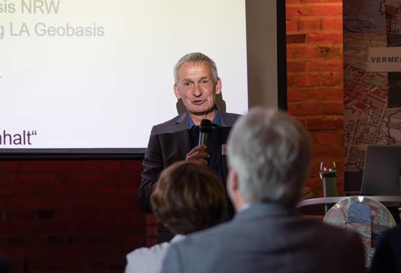 Dr.-Ing. Jens Riecken, stellvertretender Vorsitzender Lenkungsausschuss Geobasis