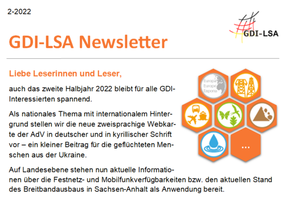 GDI-LSA Newsletter 2/2022 - News
