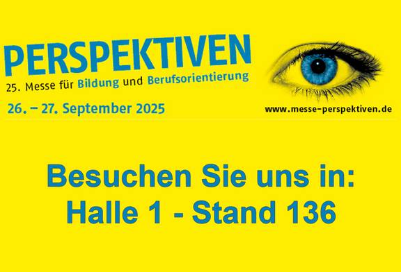 Das LVermGeo präsentiert Ausbildungsangebote auf der Messe Perspektiven vom 26.-27.09.2025